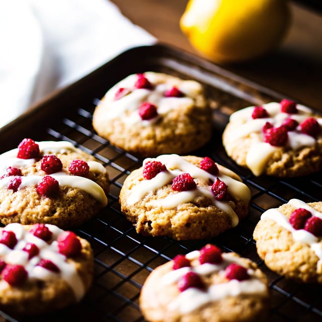 Lemon Raspberry Cookies