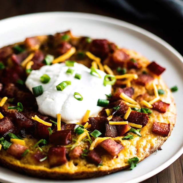 Loaded Baked Potato Frittata