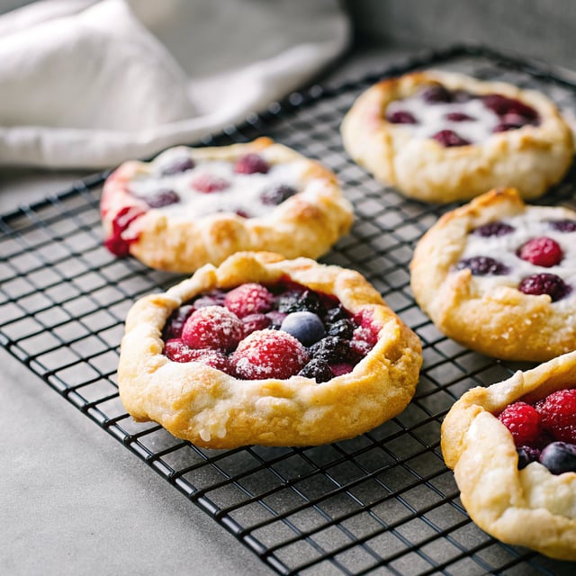 Mixed Berry Mini Galettes