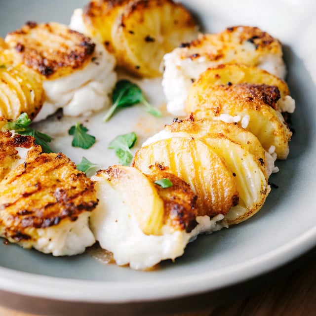 Parmesan Crusted Scalloped Potatoes