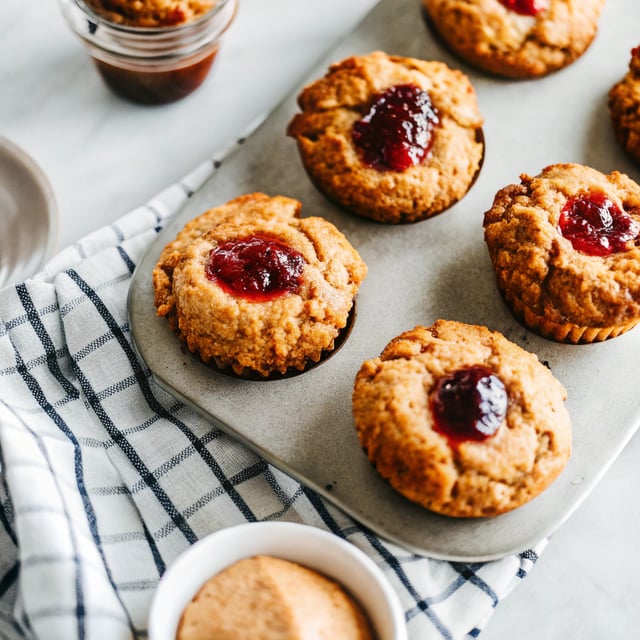Peanut Butter and Jelly Muffins
