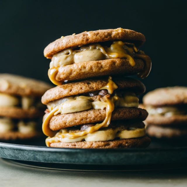 Peanut Butter, Banana, and Honey Cookies