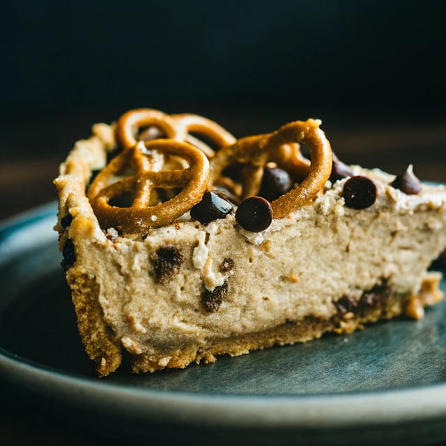 Peanut Butter Pretzel Ice Cream Pie