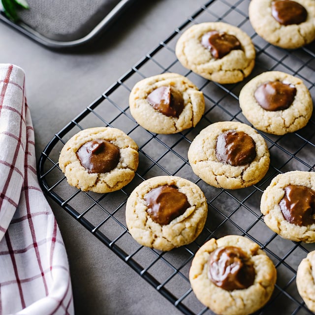 Peanut Butter Snickers Cookies