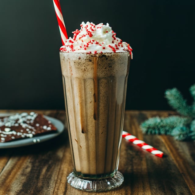 Peppermint Bark Milkshake