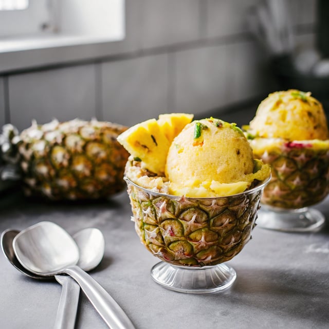 Pineapple Sorbet