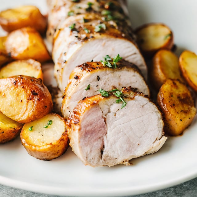 Pork Tenderloin with Potatoes