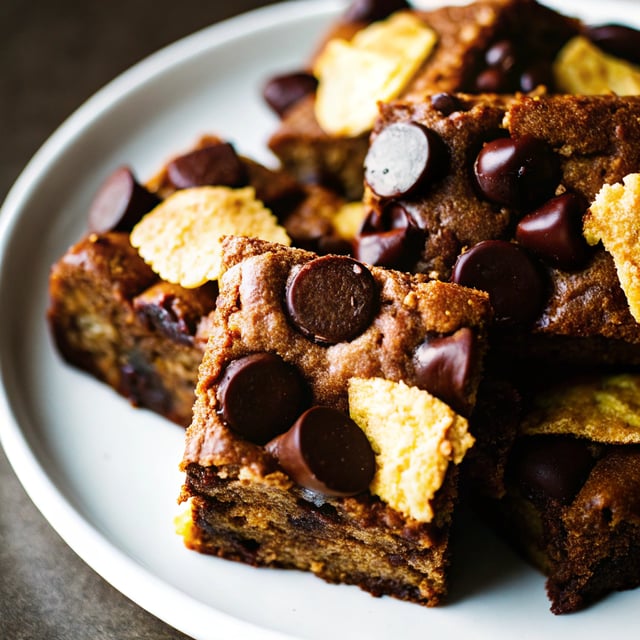 Potato Chip Chocolate Chip Blondies