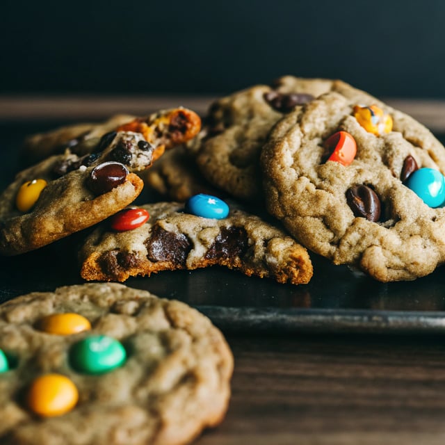Pretzel M&M Cookies