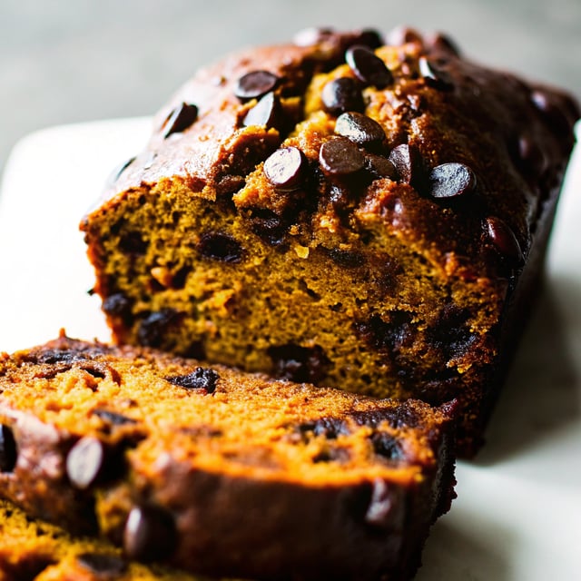 Pumpkin Chocolate Chip Bread