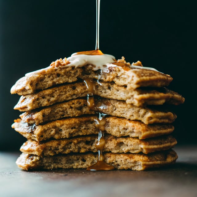 Pumpkin Cinnamon Streusel Pancakes