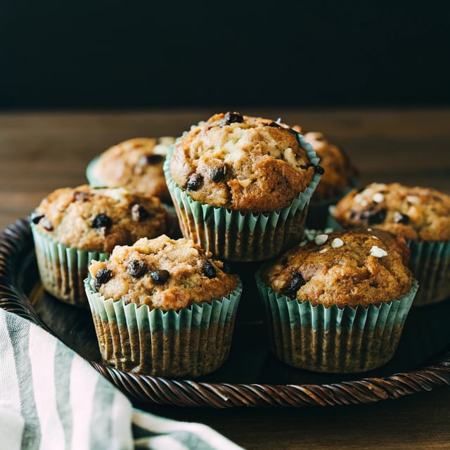 Pumpkin Coconut Chocolate Chip Muffins