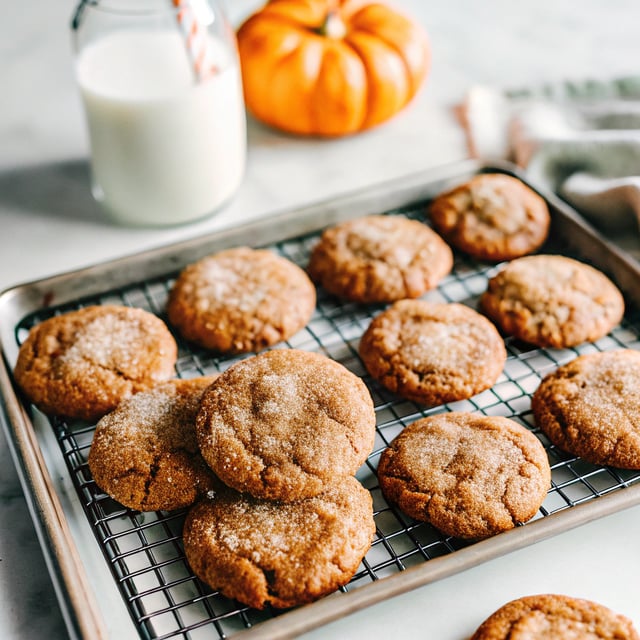 Pumpkin Snickerdoodles