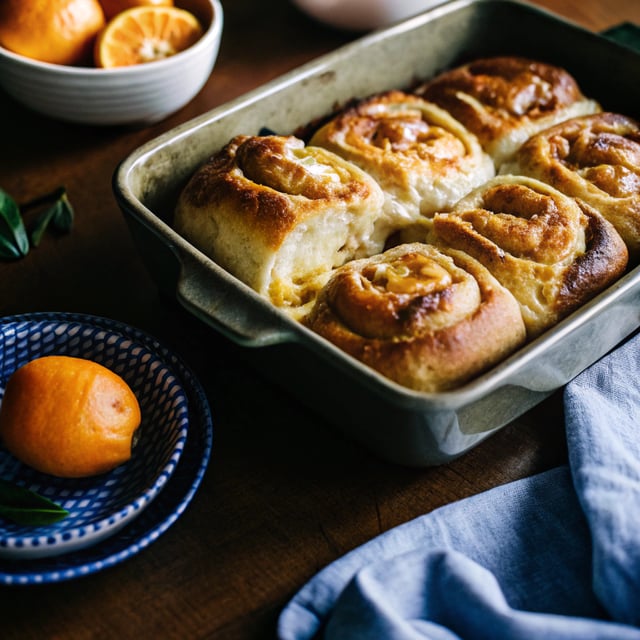 Recipe for Orange Rolls