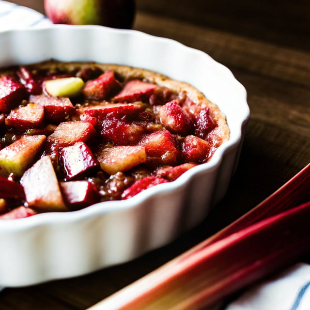 Rhubarb Applesauce