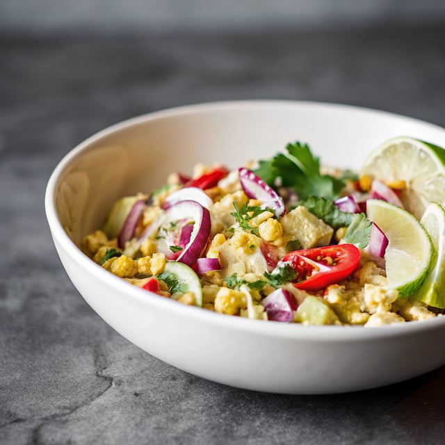 Roasted Corn & Red Pepper Guacamole