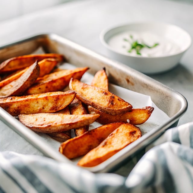 Roasted Sweet Potato Wedges