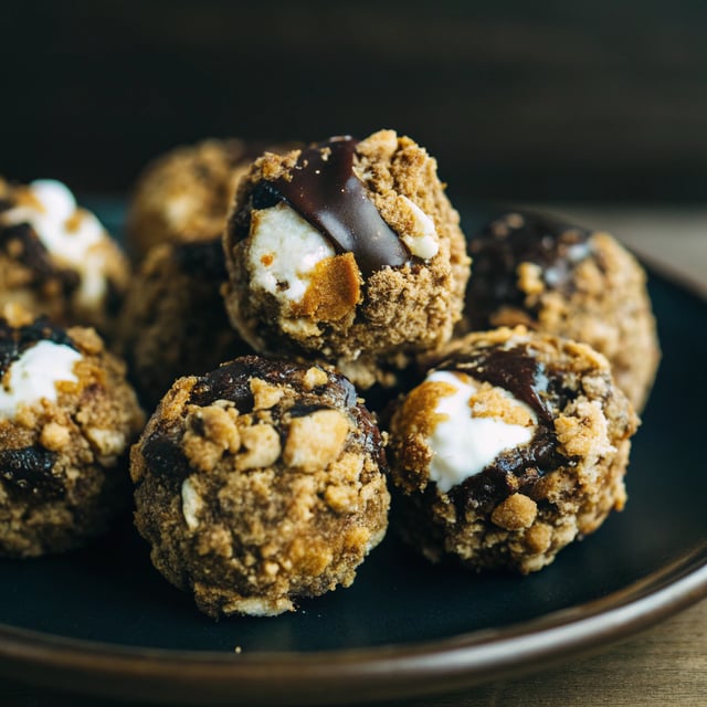 S'mores Energy Bites