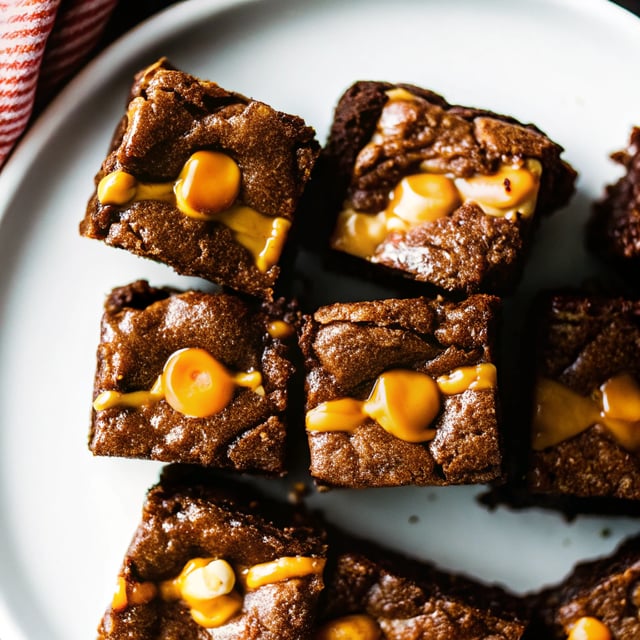 Salted Caramel Butterscotch Blondies