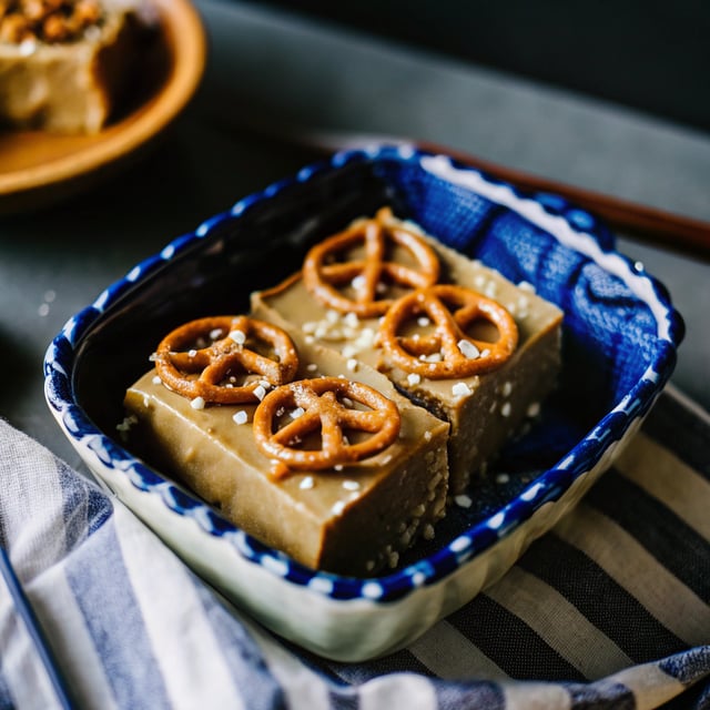 Salted Caramel Pretzel Fudge
