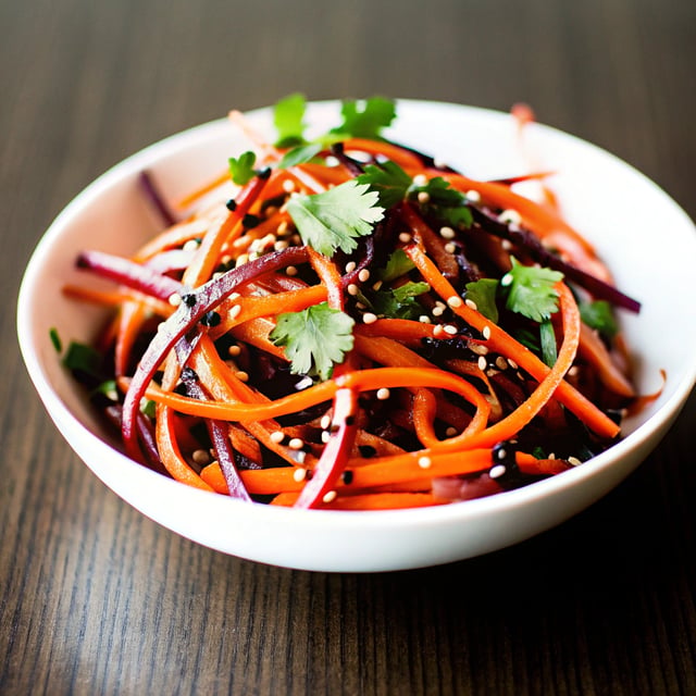 Sesame Ginger Carrot Salad