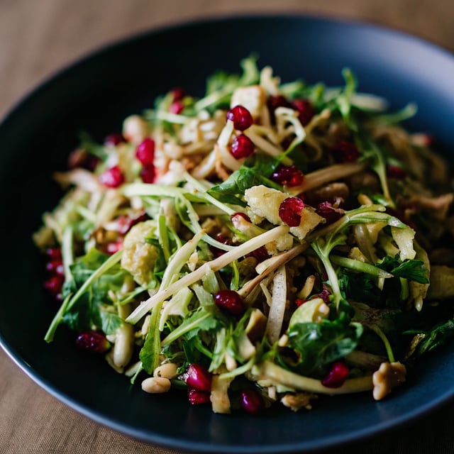 Shaved Brussels Sprouts Salad