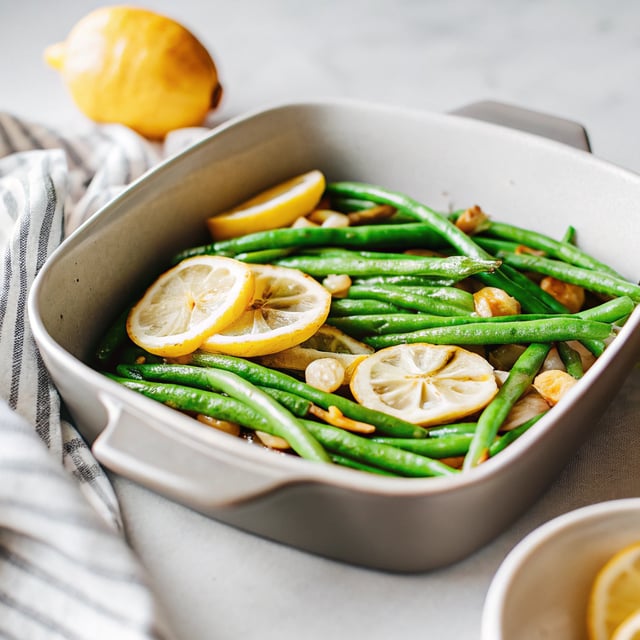 Simple Skillet Green Beans