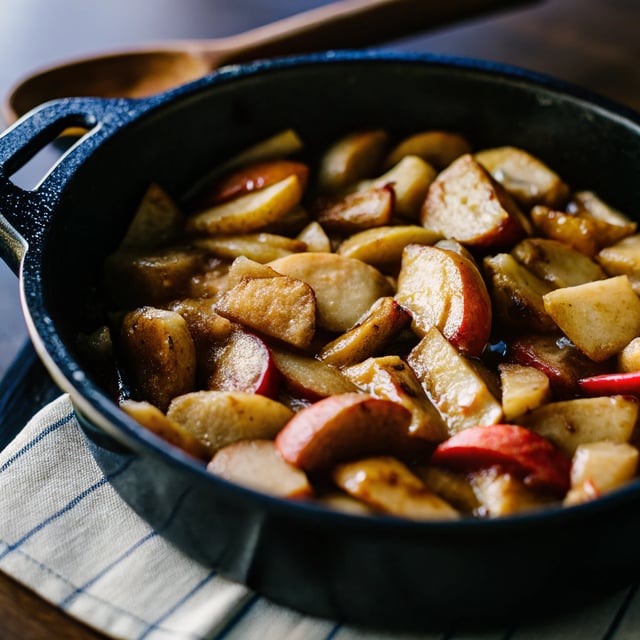 Skillet Cinnamon Apples