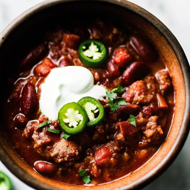 Slow Cooker Chili