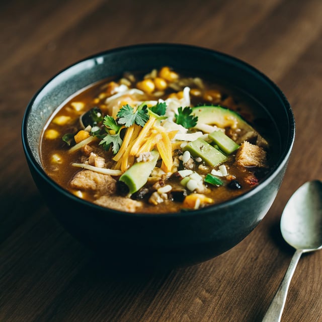 Slow Cooker Enchilada Soup
