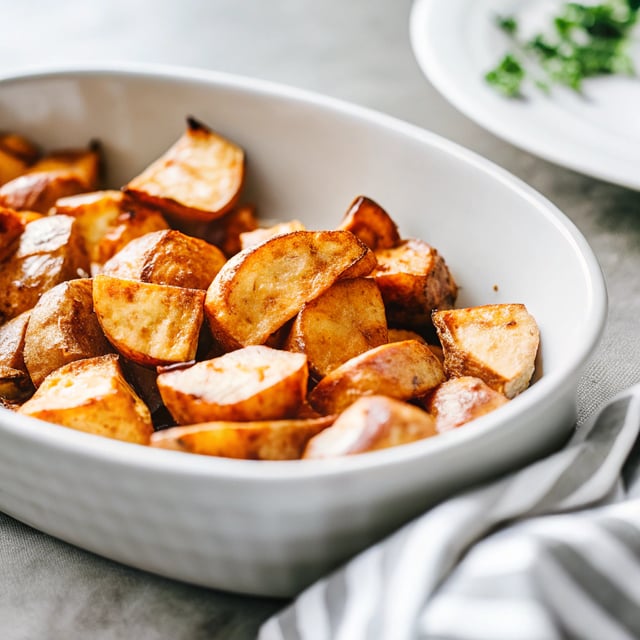 Smoked Paprika Roasted Sweet Potatoes