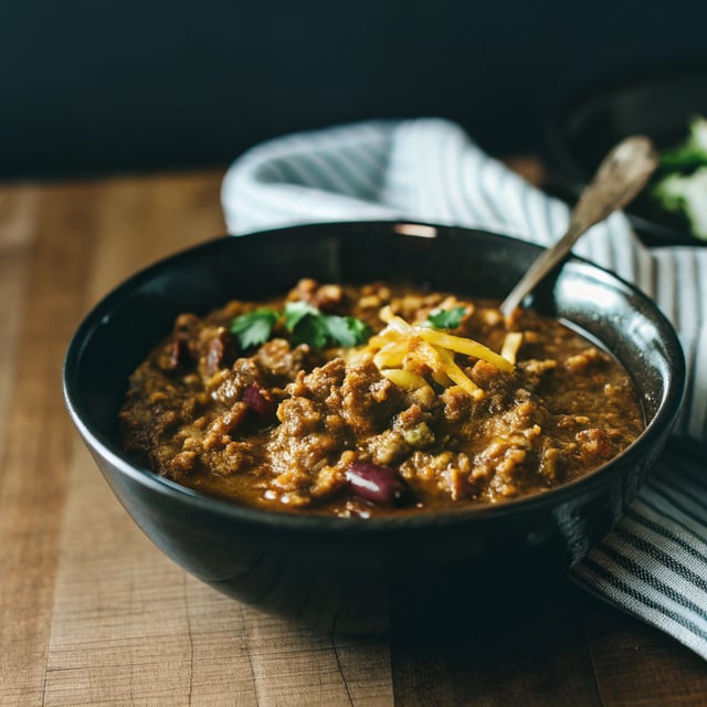 Smoky Bacon Chili