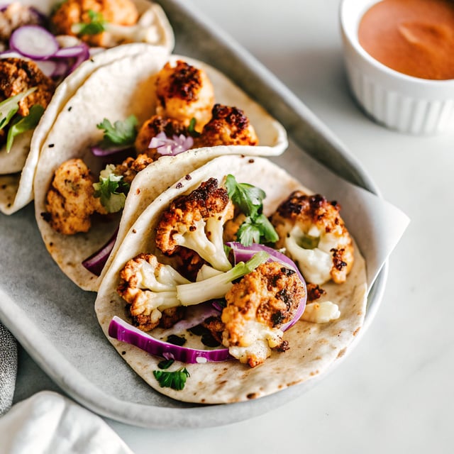 Smoky Cauliflower Tacos