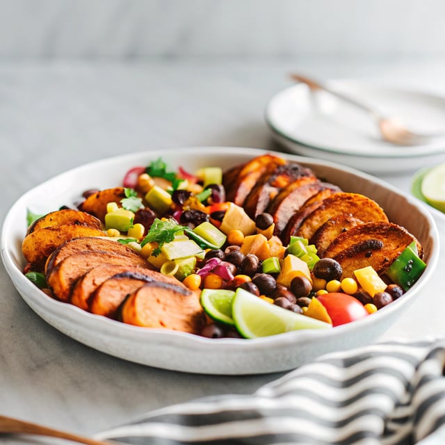 Southwestern Grilled Sweet Potato Salad