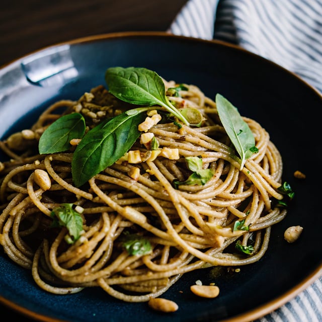 Spinach Pistachio Pesto Pasta