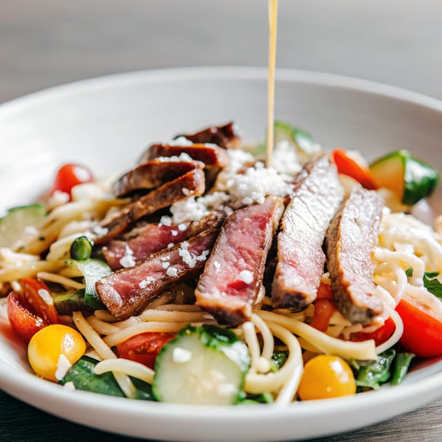 Steak Pasta Salad