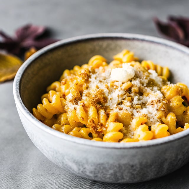 Stovetop Pumpkin Mac and Cheese