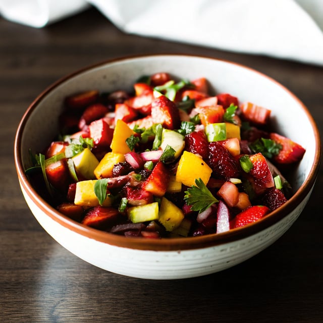 Strawberry Mango Salsa