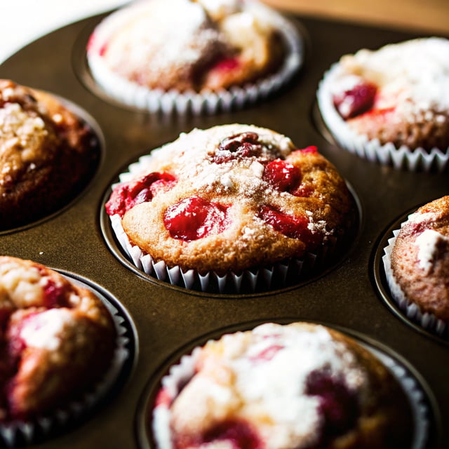 Strawberry Muffins