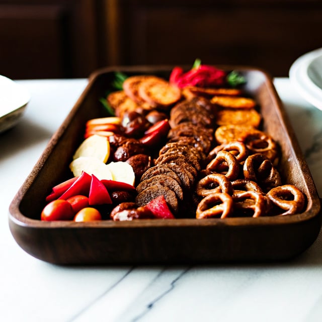 Sweet and Salty Snack Board