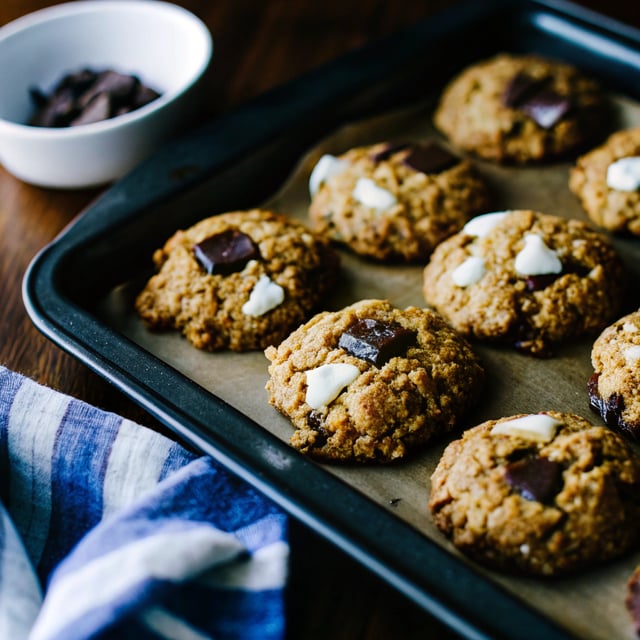 Toasted Coconut Chocolate Chunk Cookies