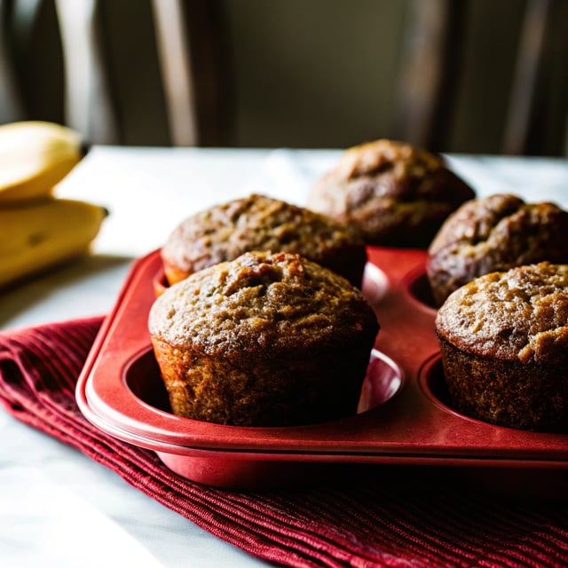 Whole Wheat Banana Muffins
