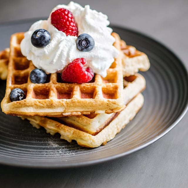 Yeasted Belgian Waffles