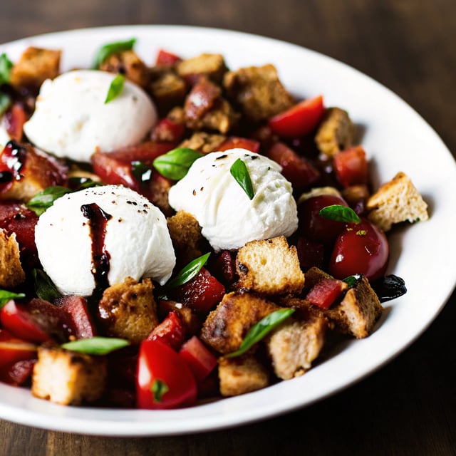 Antipasti Burrata Panzanella