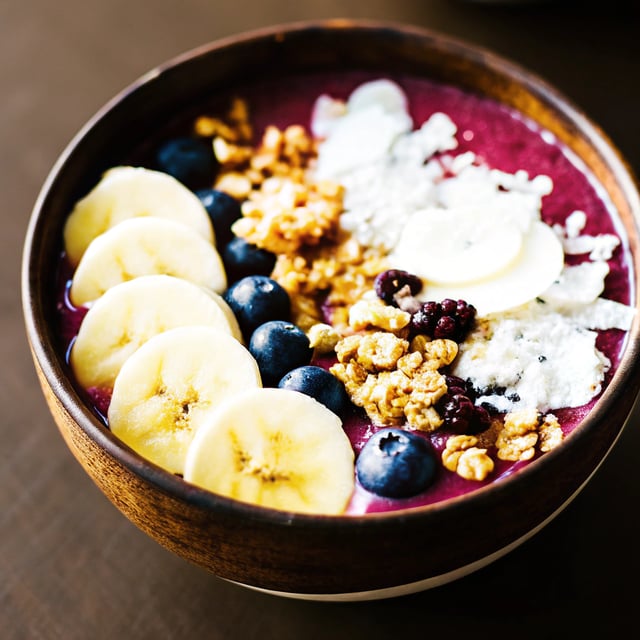 Banana Blueberry Smoothies