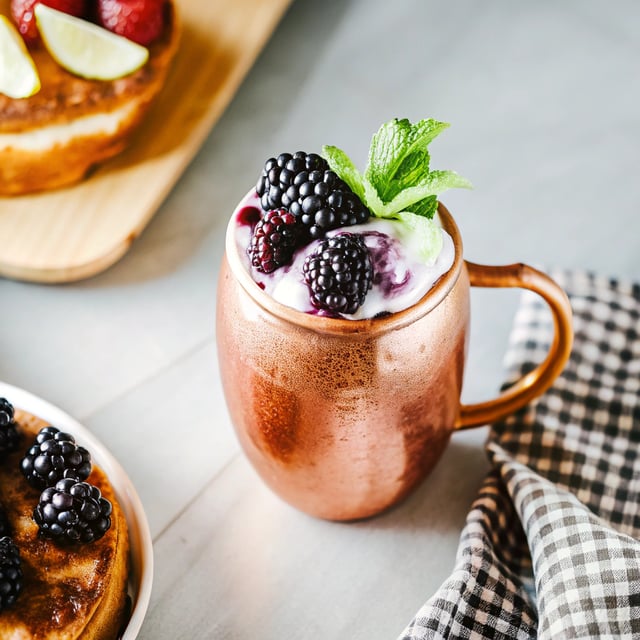Blackberry Moscow Mules