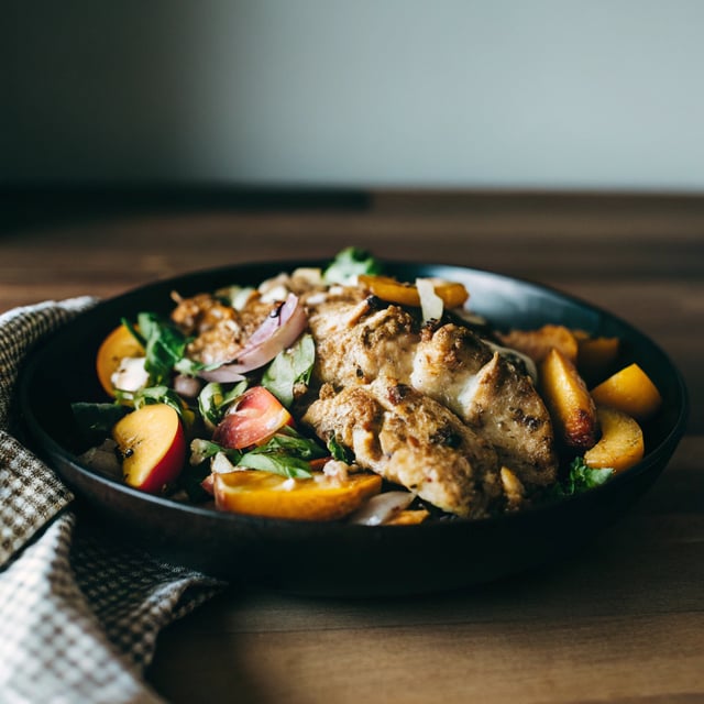 Bread Salad with Roasted Chicken