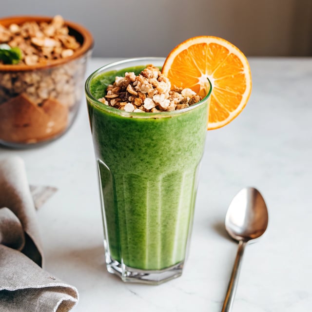Breakfast Spinach Smoothie