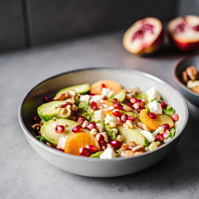 Brussels Sprouts Salad with Persimmons