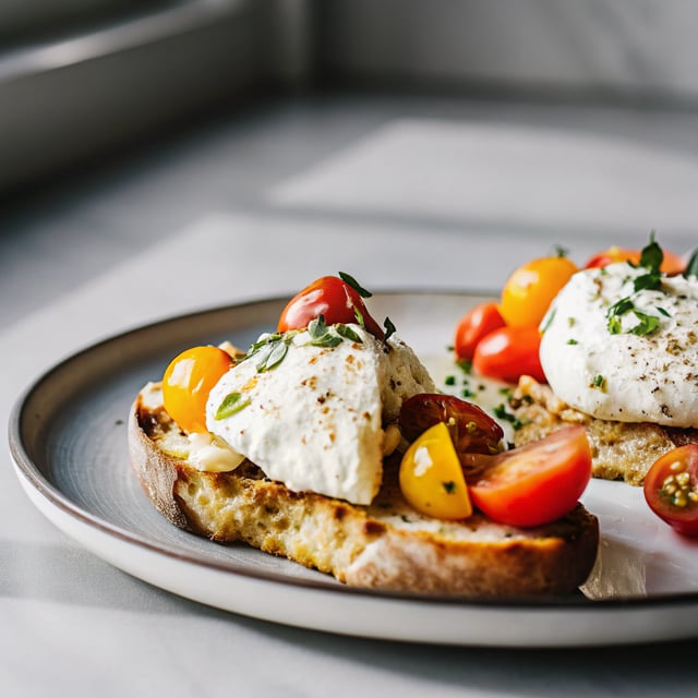 Burrata Tomato Toast